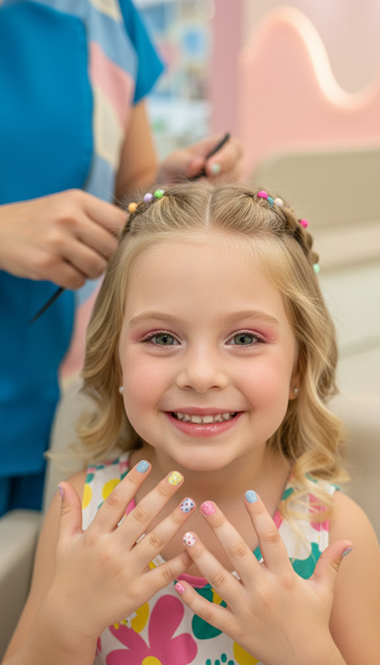 Maquiagem e Esmaltação Infantil - Tio Ge