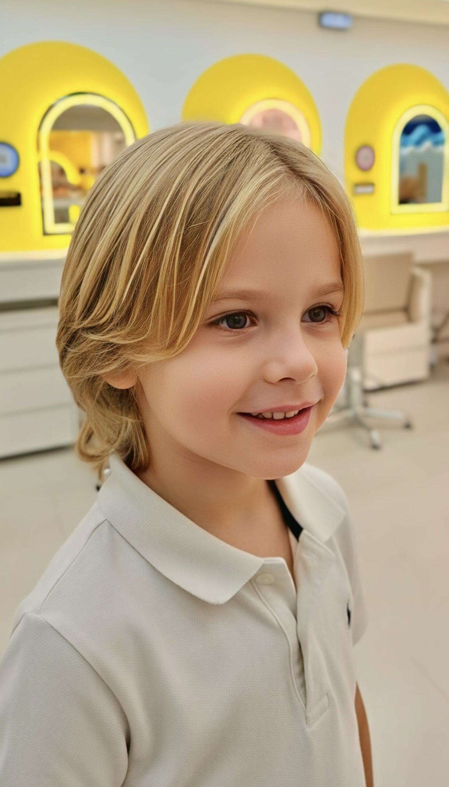 Corte de Cabelo e Franja Infantil - Tio Ge