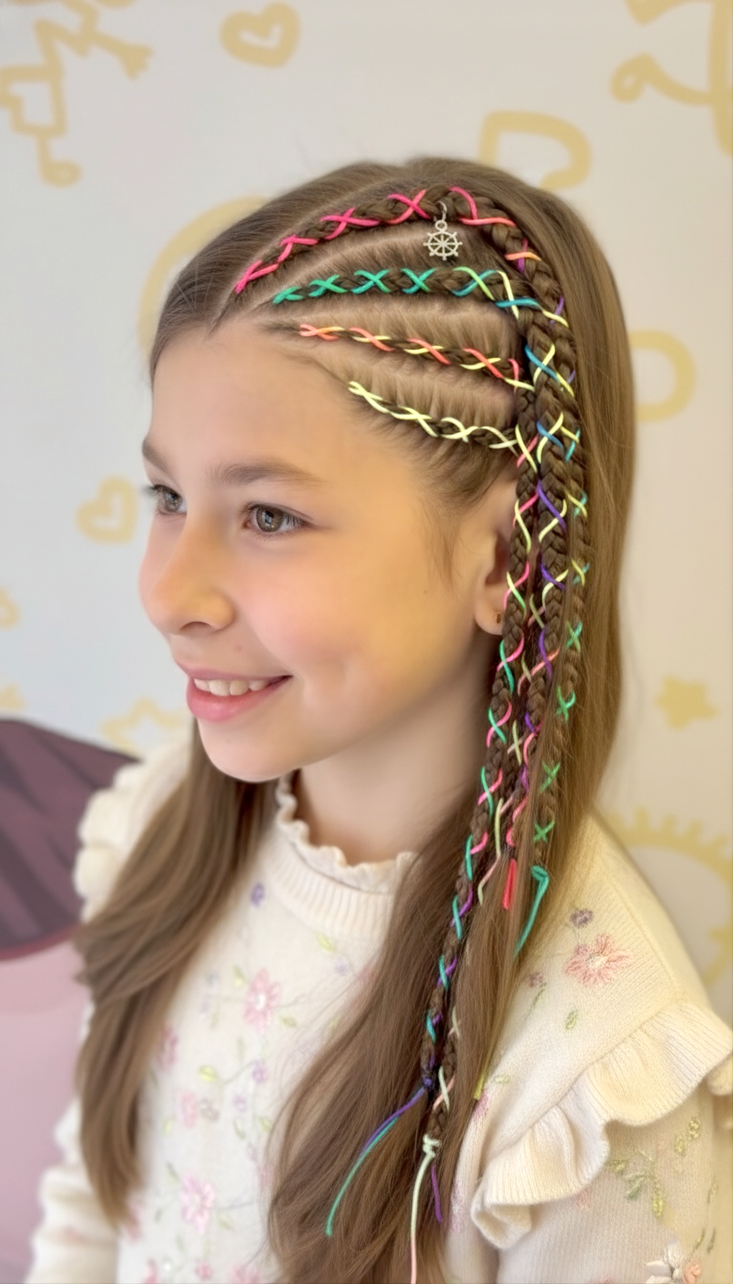 Penteado Trança e Coque Infantil - Tio Ge