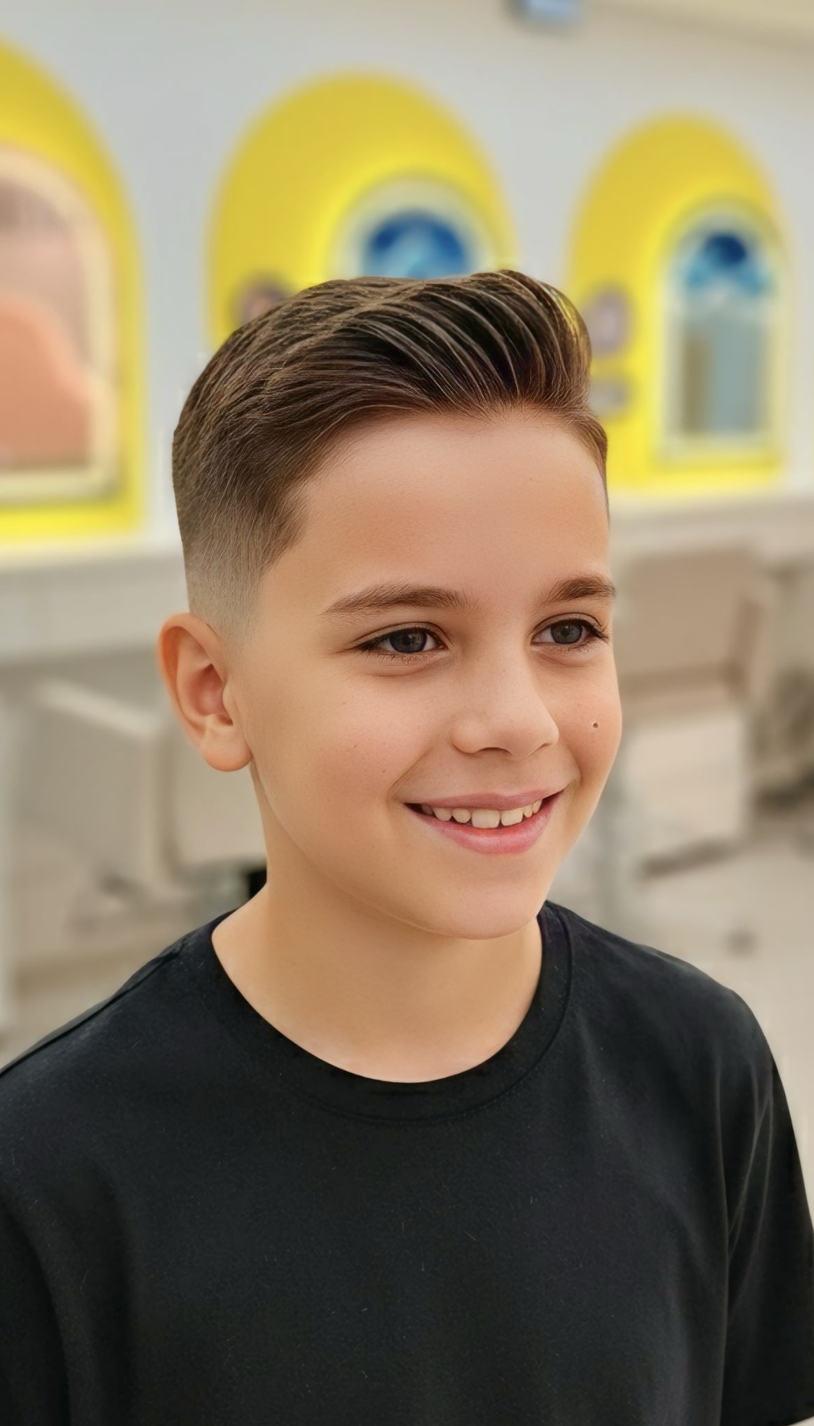 Corte de Cabelo e Franja Infantil - Tio Ge