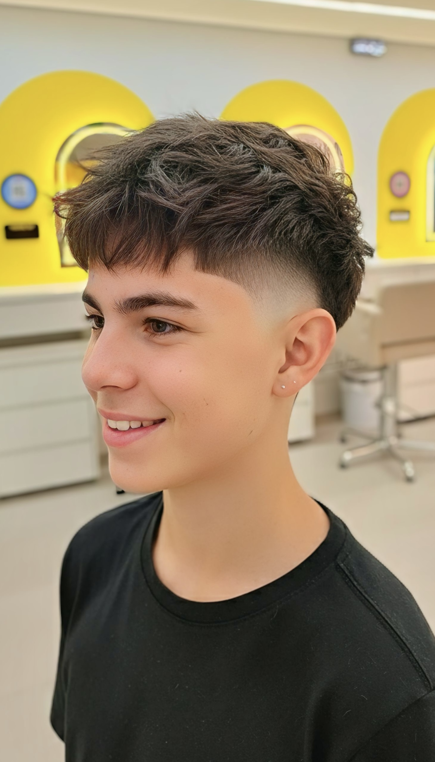 Corte de Cabelo e Franja Infantil - Tio Ge