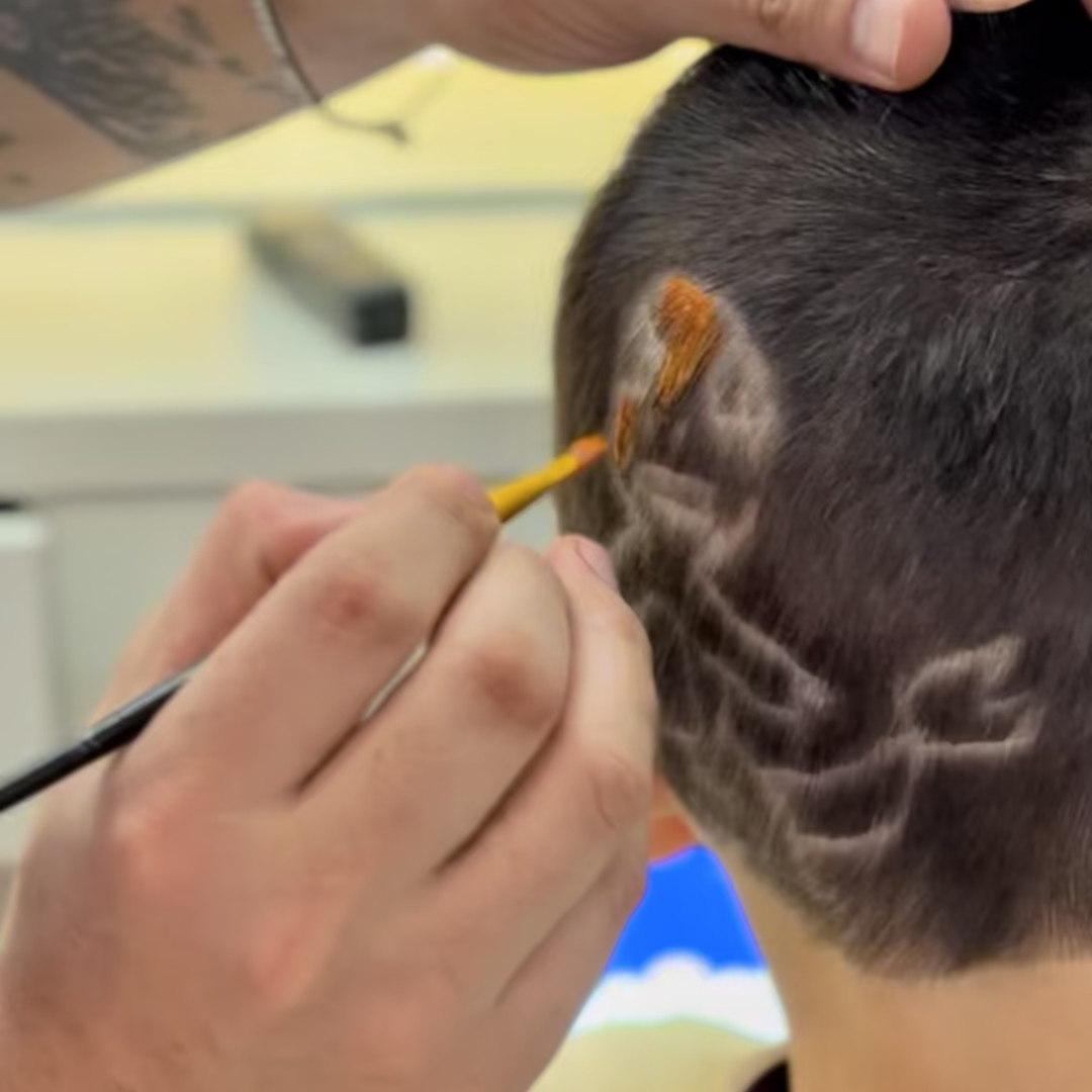 Corte com Desenho Infantil em Curitiba | Salão Tio Ge