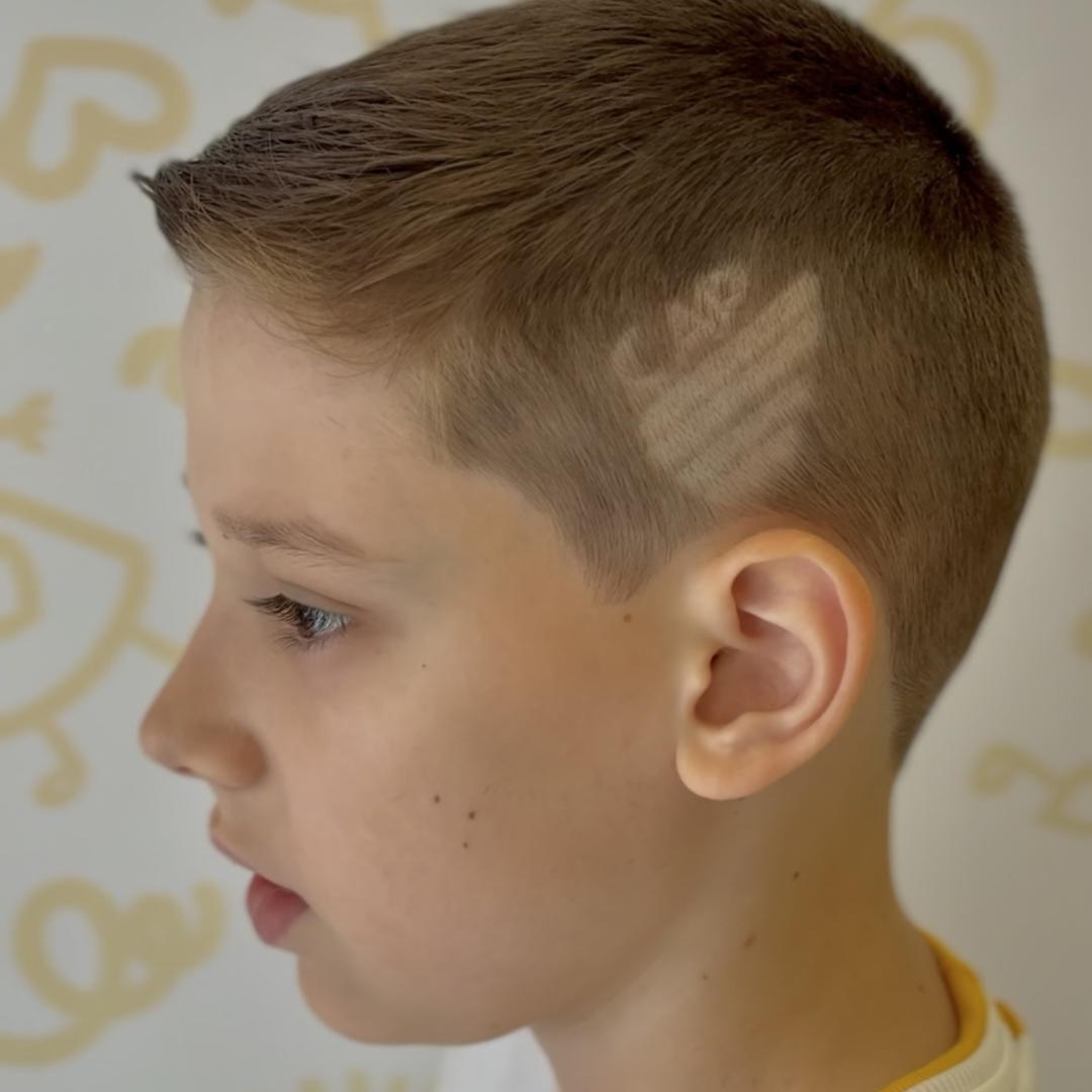 Corte com Desenho Infantil em Curitiba | Salão Tio Ge