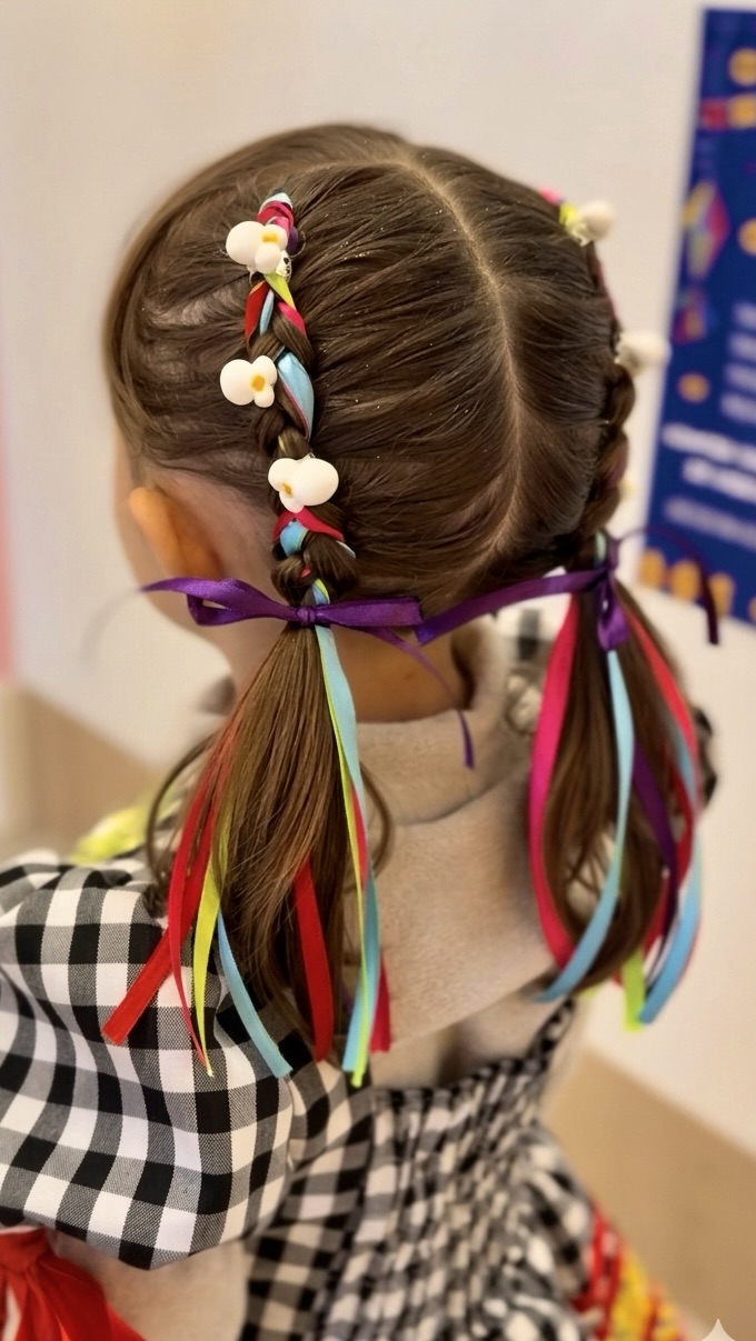 Penteado e Maquiagem para Festa Junina em Curitiba Penteado e Maquiagem para Festa Junina em Curitiba