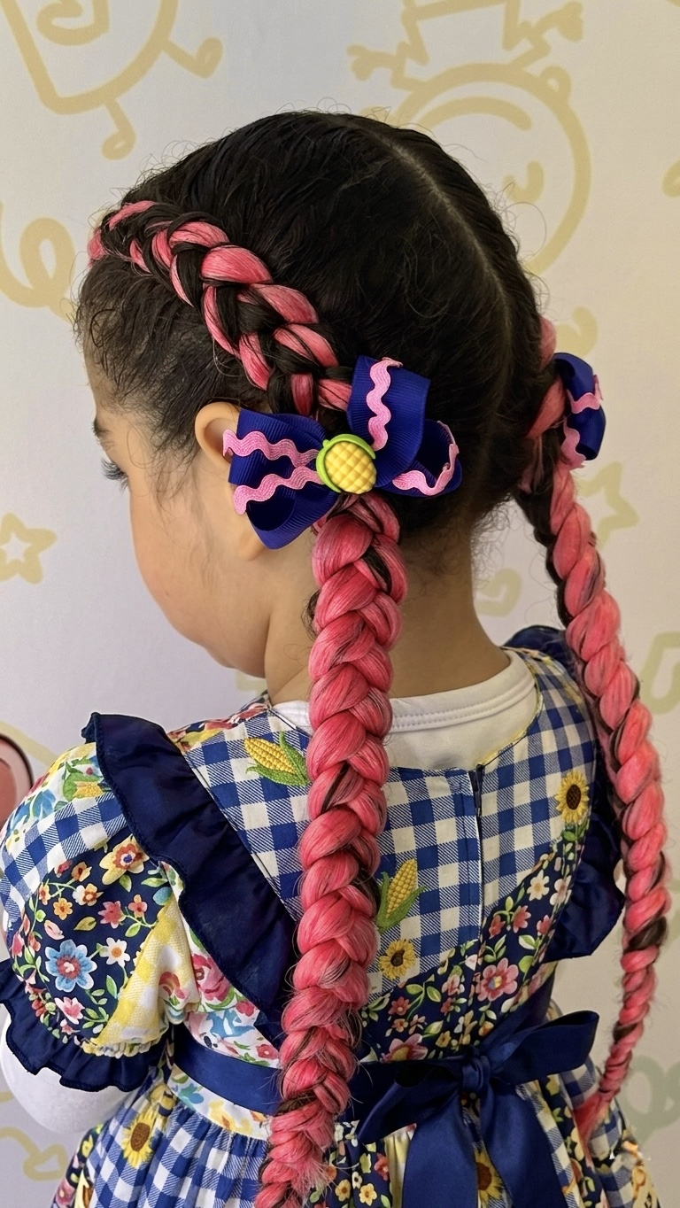 Penteado e Maquiagem para Festa Junina em Curitiba Penteado e Maquiagem para Festa Junina em Curitiba