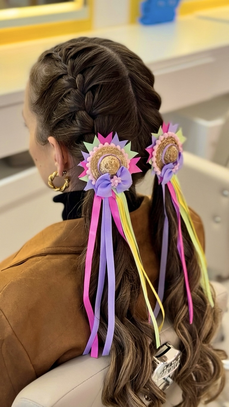 Penteado e Maquiagem para Festa Junina em Curitiba Penteado e Maquiagem para Festa Junina em Curitiba